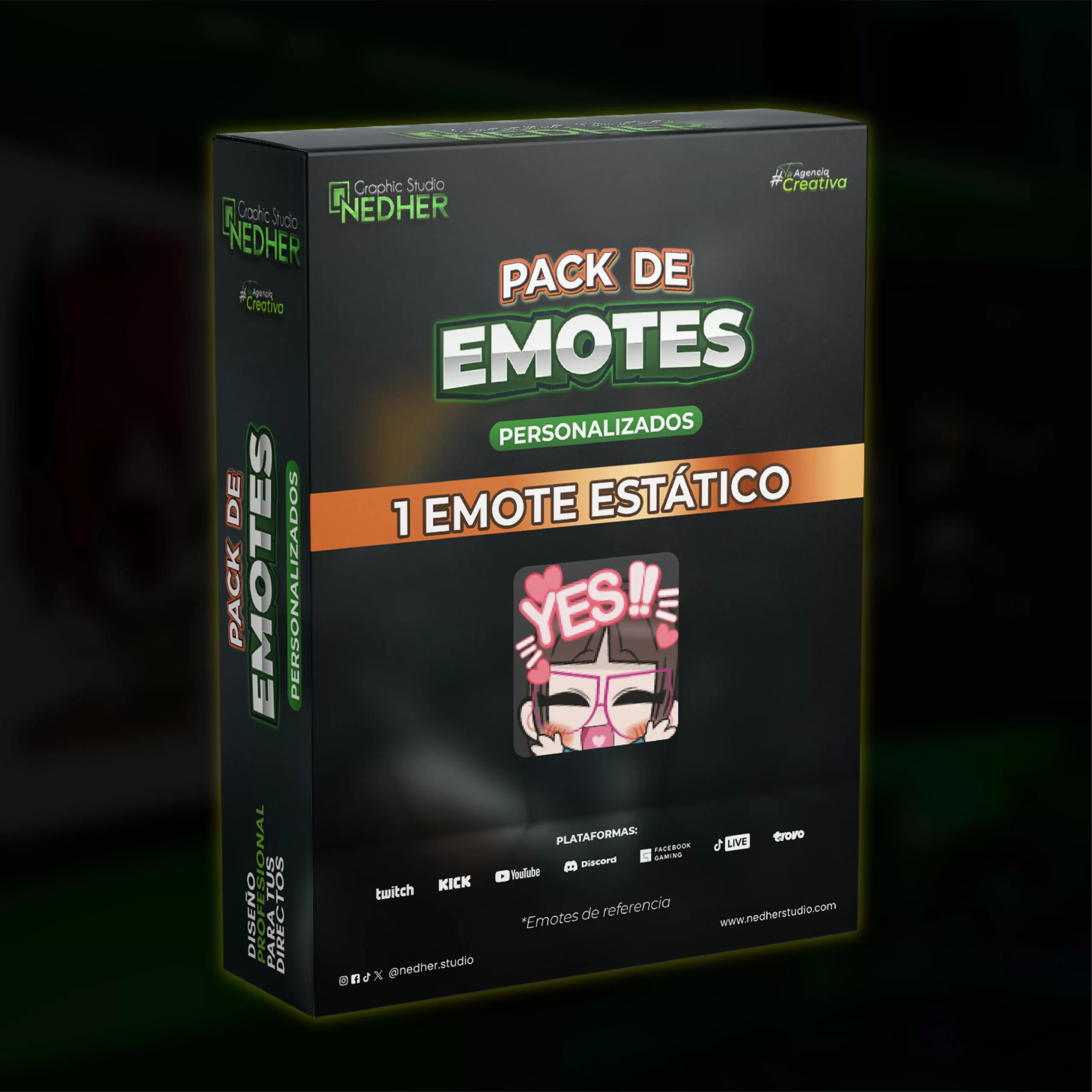 1 Emote Estático